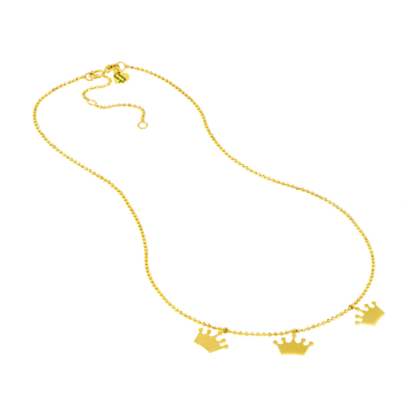 Child Triple Crown Necklace