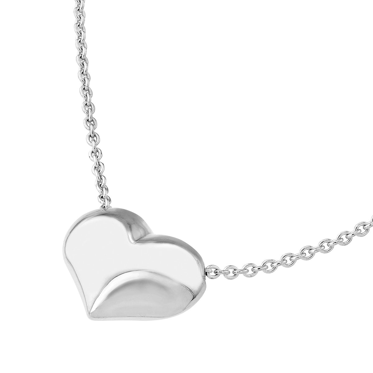 Puff Heart Necklace