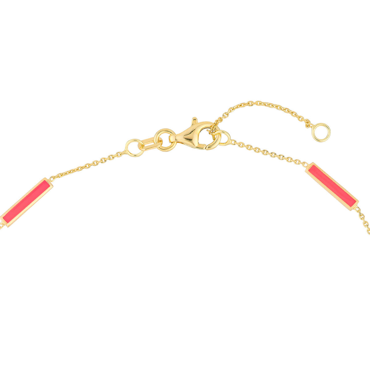 Enamel Bar Anklet- Various Colors