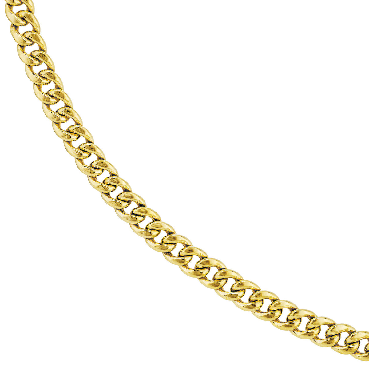 Oversized Light Miami Cuban Link Chain