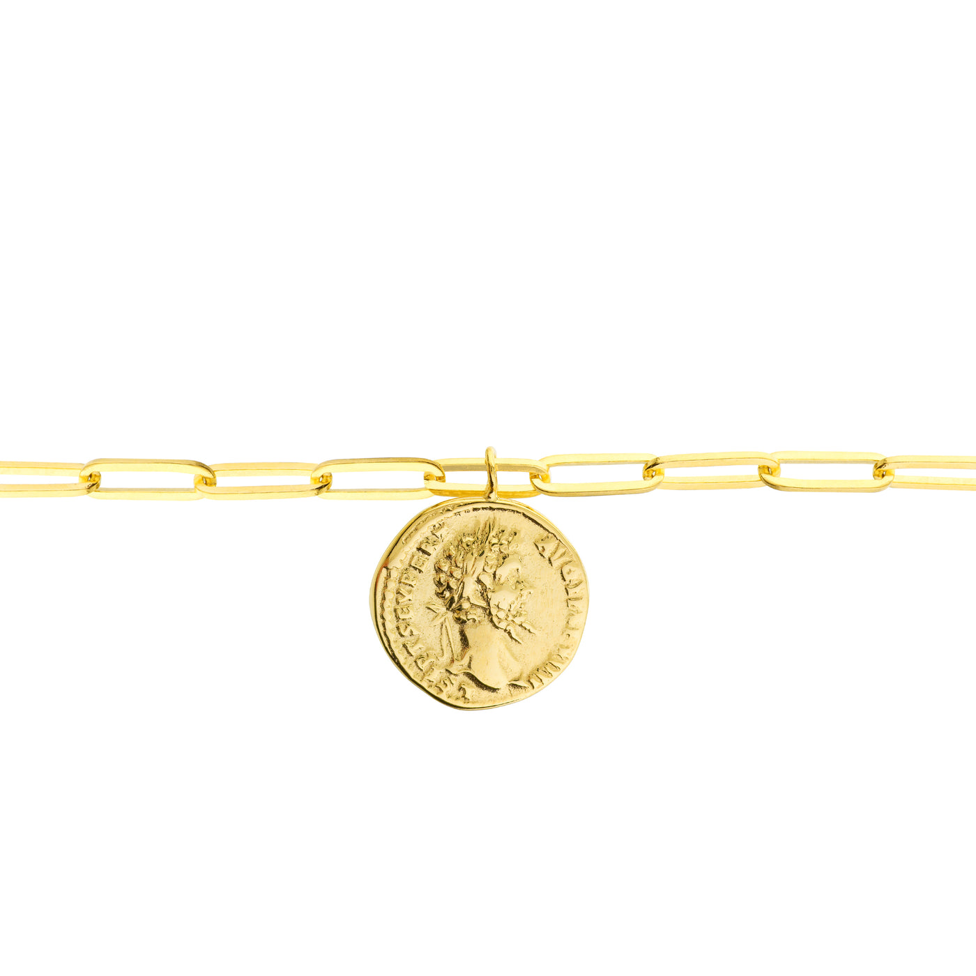 Arzonai Doublelayer pearl bracelet female Xia ins niche design jewelry  portrait gold coin highend